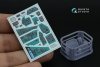 Quinta Studio QDS+48516 Mi-24P Hind-F 3D-Printed coloured Interior on decal paper (Trumpeter) (small version) (with 3D-printed resin parts) 1/48
